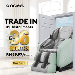 [Trade-In] Ogawa iMelody Massage Chair Free 3in1 Leather Kit [Deposit RM200 Only] [Free Shipping WM]*